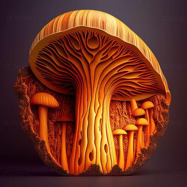 3D model giant mushroom (STL)